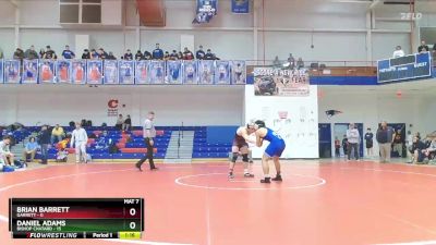 157 lbs Quarters & Wb (16 Team) - Brian Barrett, Garrett vs Daniel Adams, Bishop Chatard