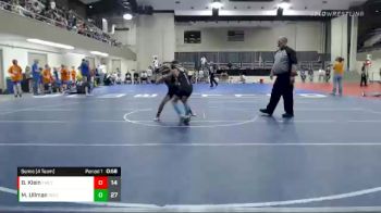 88 lbs Semis (4 Team) - Brantley Klein, Fulda/Murray County Central vs Meryk Ullman, Roseau