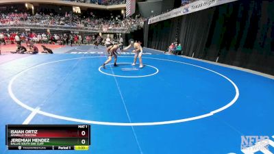 5A 285 lbs Champ. Round 1 - Isaiah Ortiz, Amarillo Tascosa vs Jeremiah Mendez, Dallas South Oak Cliff