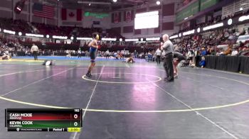 182 lbs Champ. Round 1 - Kevin Cook, Caldwell vs Cash McKie, Ridgevue