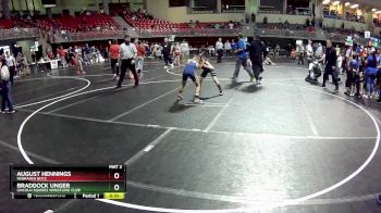 90 lbs 3rd Place Match - August Hennings, Nebraska Boyz vs Braddock Unger, Lincoln Squires Wrestling Club