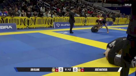 José Matheus vs Jon Blank 2025 Pan IBJJF Jiu-Jitsu No-Gi Championship