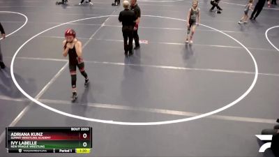 Quarterfinal - Ivy LaBelle, New Prague Wrestling vs Adriana Kunz, Summit Wrestling Academy