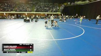 93 lbs Cons. Round 3 - Kasen Williams, Moyer Elite Wrestling vs Royce Jansen, Moyer Elite Wrestling