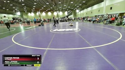 106B Quarterfinal - Carter Pryor, Hillsboro vs Max Layman, Lafayette (Wildwood)