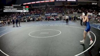 D 2 132 lbs Cons. Round 4 - Brayden Seibert, Archbishop Shaw vs Cohen Luke, Vandebilt Catholic