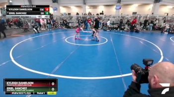 70 lbs Champ. Round 1 - Eriel Sanchez, Sentinels Wrestling Academy vs Kyleigh Danielson, Texas Elite Wrestling Club