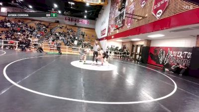 150 lbs Champ. Round 1 - Ayden Corona, Green River vs Trace Blajszczak, Natrona County