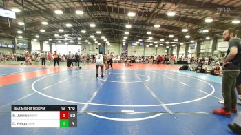 220 lbs Rr Rnd 1 - Brandon Johnson, Indiana Outlaws Black vs Colby Yeago, Osprey Wrestling Club