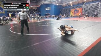165 lbs Cons. Round 2 - Soshiant Ahanj-Elias, Bullis Prep vs Justin Bennethum, Northern Lebanon