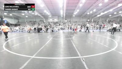 132 lbs Quarterfinal - Luke Willochell, Quest School Of Wrestling Gold vs Tanner Guenot, 4M Power