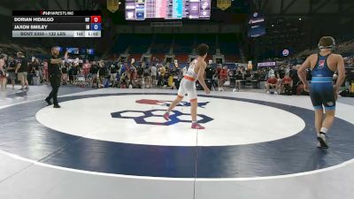 132 lbs Cons. Rd Of 64 - Dorian HIDALGO, New York vs Jaxon Smiley, Indiana