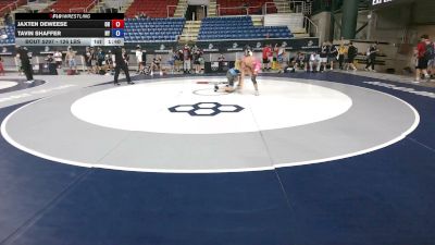 126 lbs Cons. Rd Of 64 - Jaxten DeWeese, Ohio vs Tavin Shaffer, New York