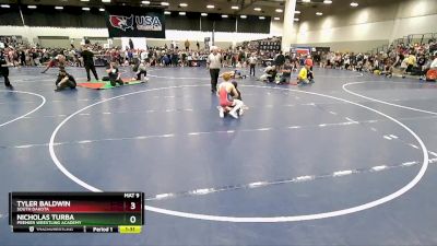 113 lbs Champ. Round 1 - Tyler Baldwin, South Dakota vs Nicholas Turba, Premier Wrestling Academy