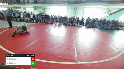 86 lbs Round Of 16 - Mason Delgado, Nvrtc vs William Max, Savage House WC