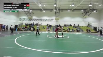 157 lbs Cons. Semi - Camden Williams, Bakersfield College vs Everardo Gonzalez, Victor Valley