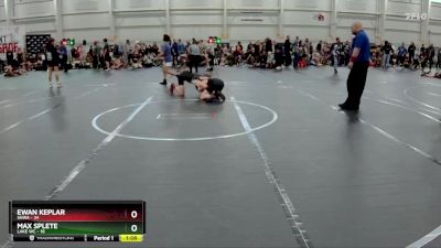 115 lbs Round 8 (10 Team) - Max Splete, Lake WC vs Ewan Keplar, SHWA