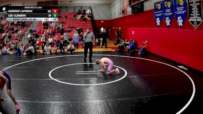 81-86 lbs Round 4 - Lee Clemens, Mt. Pleasant vs Andrew Lapinski, Southmoreland