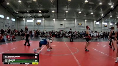 132 lbs Round 4 (6 Team) - Cam Baker, Top Level vs Aydan Andrews, The Wrestling Mill