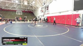 197 lbs 3rd Place Match - Chance Evans, Cuesta vs Jaremiah Juarez, Rio Hondo College