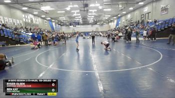 84 lbs 5th Place Match - Ren Kay, Team Prestige vs Ryker Olsen, Northside Wrestling Club