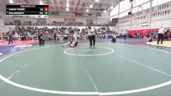 125 lbs Cons. Round 3 - Sanah Taheri, California (San Ramon) vs Jen Harness, Ukiah