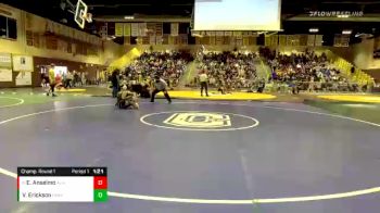 113 lbs Champ. Round 1 - Egan Anselmo, Aliso Niguel vs Vincent Erickson, Chaparral