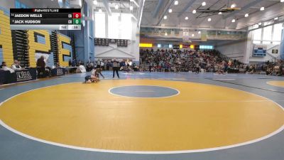 113 lbs Cons. Semi - Jaedon Wells, Caravel Academy vs Jack Hudson, Cape Henlopen H S