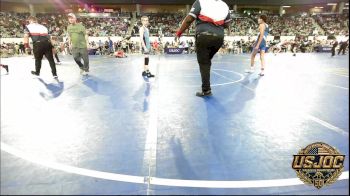 106 lbs Round Of 32 - Elijah Crumm, Chickasha Youth Wrestling vs Tucker Bryson, Division Bell Wrestling