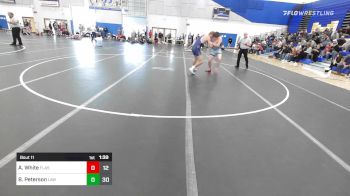 175 lbs Rr Rnd 1 - Aidan White, Team Flash vs Ben Peterson, Law (WI)