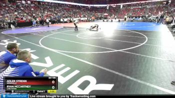 D3-195 lbs Quarterfinal - Ryan McCartney, Lancaster vs Adler Strenn, Reedsville