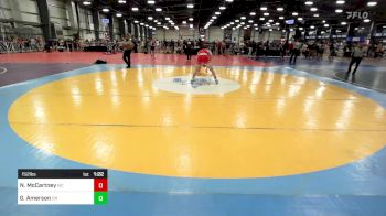 152 lbs Round Of 64 - Nathan McCartney, NC vs Gus Amerson, OR