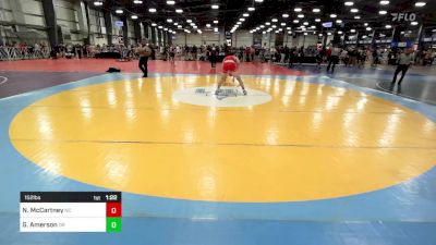 152 lbs Round Of 64 - Nathan McCartney, NC vs Gus Amerson, OR