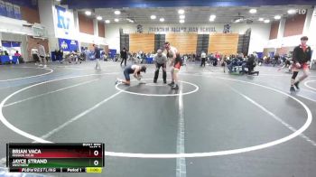 165 lbs Cons. Round 2 - Brian Vaca, Mission Viejo vs Jayce Strand, Westview
