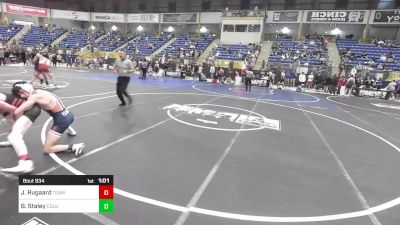 126 lbs Round Of 16 - Jackson Rugaard, Team Grand Valley Elite vs Brayden Staley, Columbine HS