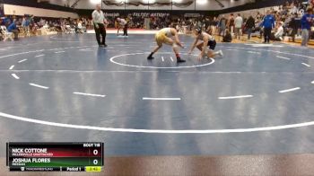 141 lbs Cons. Round 2 - Joshua Flores, Messiah vs Nick Cottone, Millersville Unattached