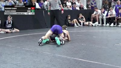 150 lbs Quarterfinal - Elijah Dobbs, Waukee Northwest vs Parker Casey, Johnston