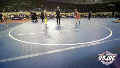 98 lbs Consi Of 16 #2 - Daxton Bean, Elgin Wrestling vs Caysen Wahl, Bristow Youth Wrestling