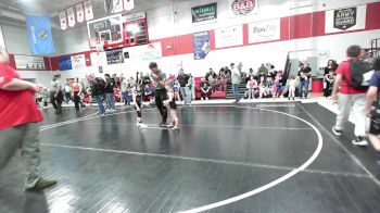 45 lbs 3rd Place - Kane Coombes, Wyandotte Youth Wrestling vs Cutter Mitchell, Wyandotte Youth Wrestling