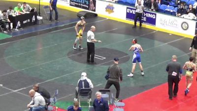 132 lbs Round Of 16 - Nicholas Pifer, Kiski Area vs Christian Cadden, Harbor Creek