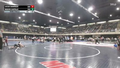 136 lbs Semifinal - Lucas Dorrman, Bernards vs Mason Castillo, Reading