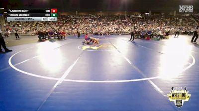 B3A-120 lbs Quarterfinal - Landon Earp, Chandler vs Colin Maynes, Community Christian