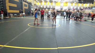 125 lbs Quarters - Caroline Pohlman, Sebolt Women Wrestling Academy vs Evelyn Faubus, Moen Wrestling Academy
