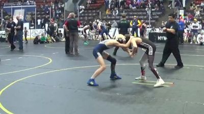 80 lbs 7th Place Match - Chase Skobler, Algonac Mat Rats vs Blake Boatman, Eaton Rapids Youth WC