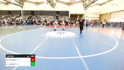 162-H lbs Round Of 32 - Konrad Haugeto, Hopewell Valley vs Joshua Joubert, North Hunterdon