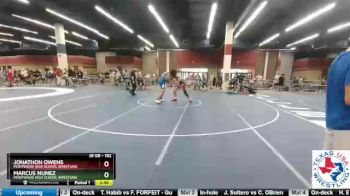 182 lbs Cons. Round 2 - Jonathon Owens, Montwood High School Wrestling vs Marcus Nunez, Montwood High School Wrestling