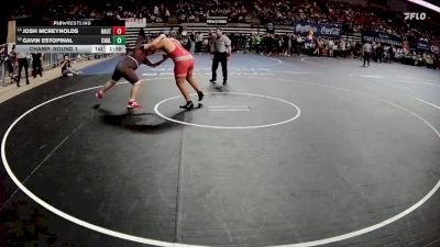 D 1 285 lbs Champ. Round 1 - Gavin Estopinal, Chalmette vs Josh McReynolds, Haughton