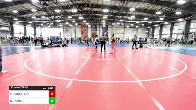 95 lbs Consi Of 32 #2 - Seth Jones Jr, NC vs Bryant Rollo, AL