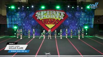 Planet Cheer - Solar Flare [2024 L2.2 Youth - PREP - D2 1] 2024 Spirit Sports Colorado Springs Nationals