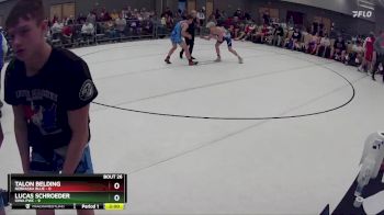 123 lbs Round 7 (8 Team) - Lucas Schroeder, Iowa PWC vs Talon Belding, Nebraska Blue
